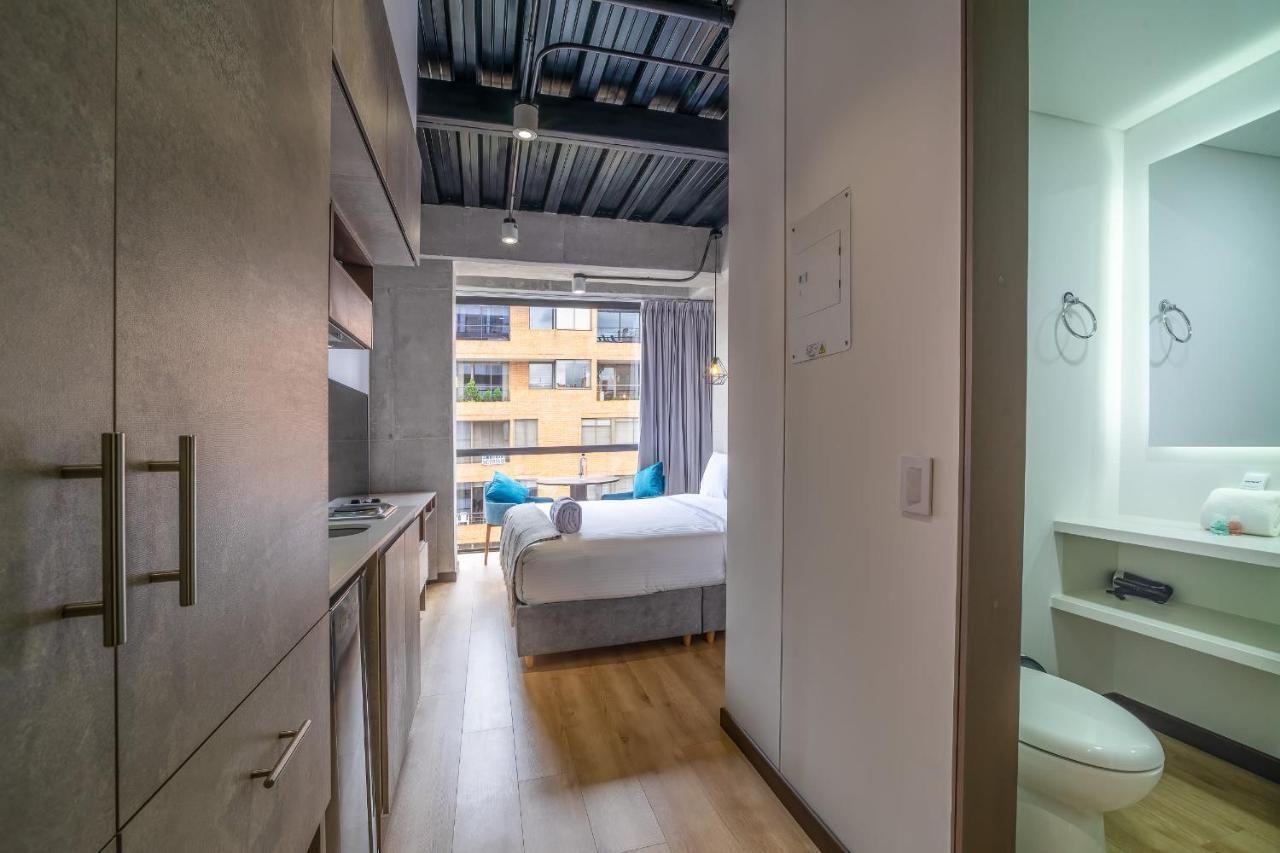 شقة Cozy Loft In Parque Virrey بوغوتا المظهر الخارجي الصورة