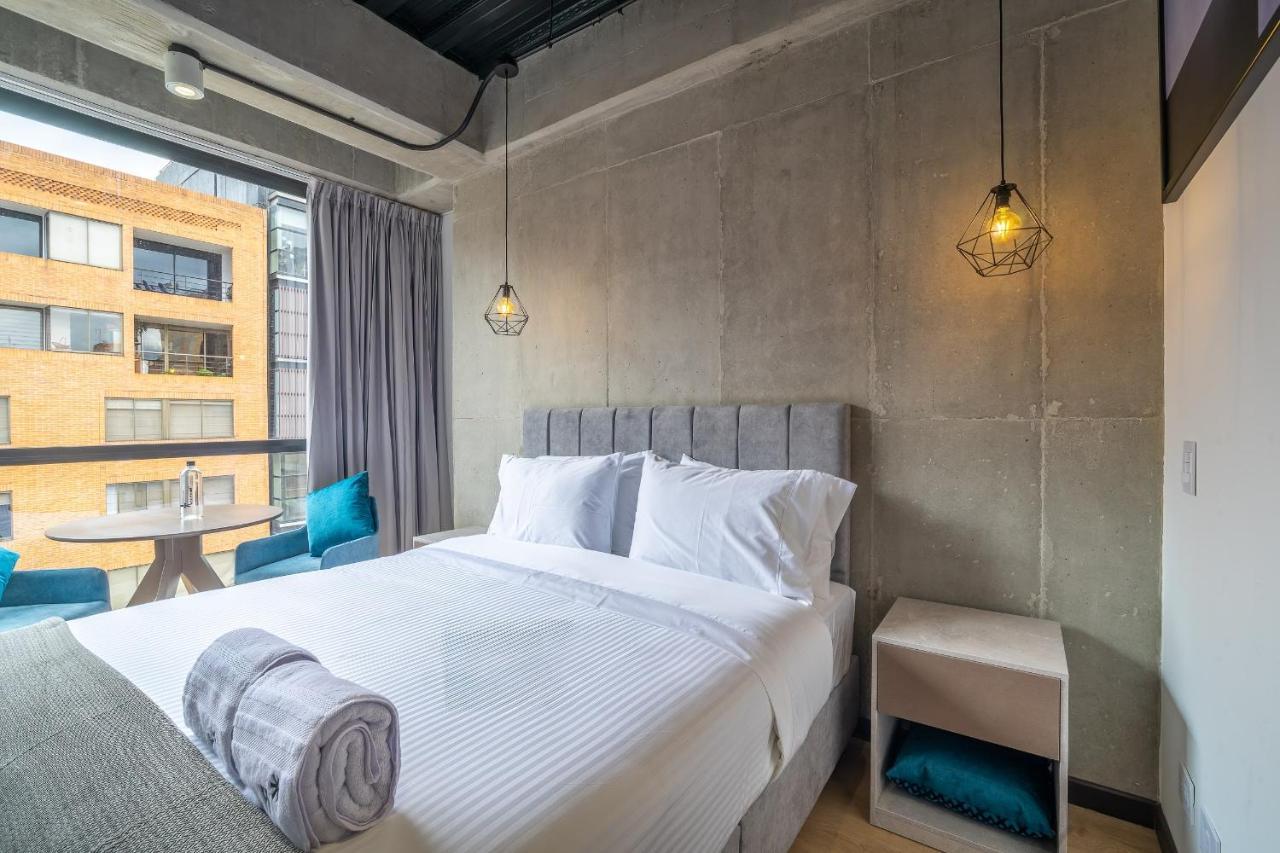 شقة Cozy Loft In Parque Virrey بوغوتا المظهر الخارجي الصورة